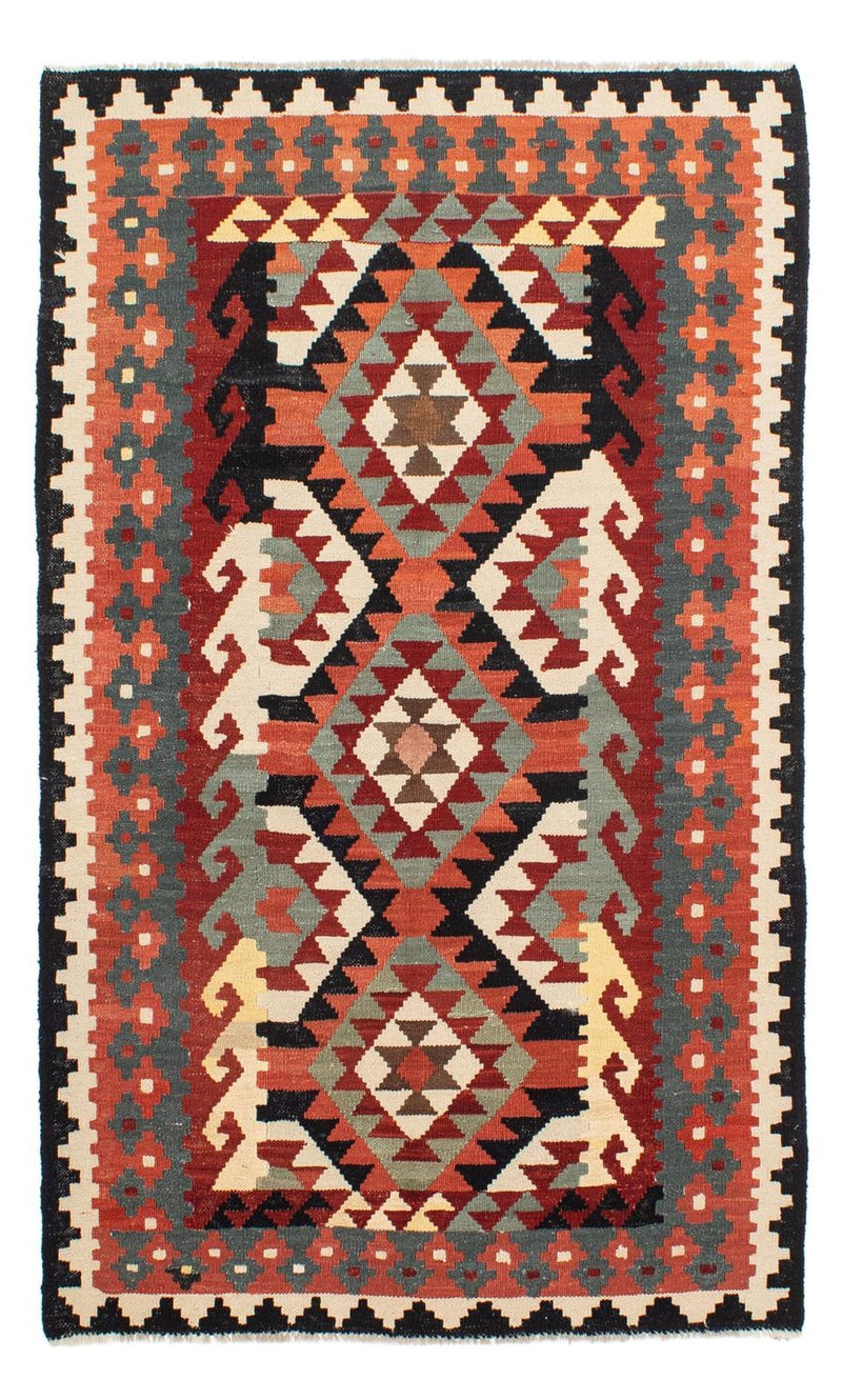 Kelim Carpet - Splash - 207 x 132 cm - flerfärgad