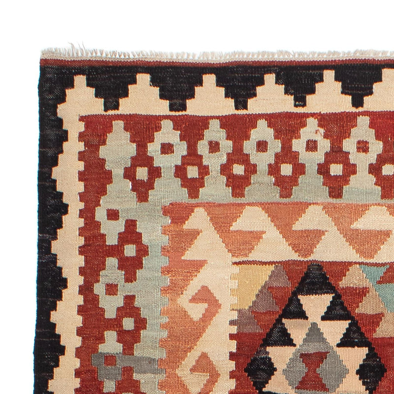 Kelim Carpet - Splash - 202 x 151 cm - flerfärgad