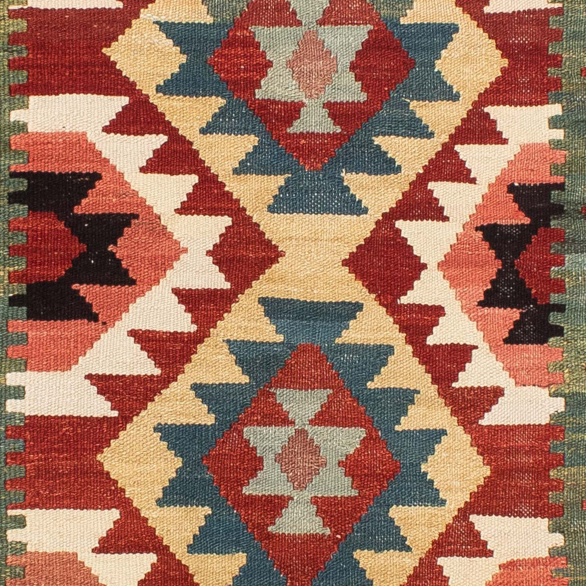 Runner Kelim Carpet - Splash - 224 x 129 cm - flerfärgad