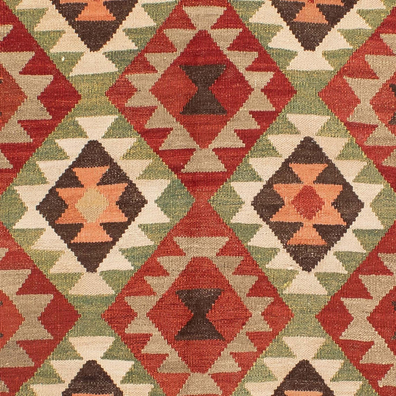 Kelim Carpet - Splash - 183 x 155 cm - flerfärgad