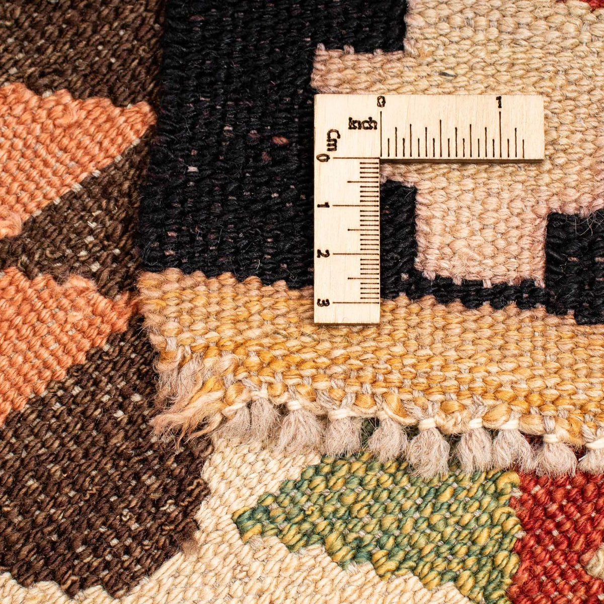 Kelim Carpet - Splash - 183 x 155 cm - flerfärgad