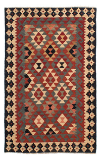 Kelim Carpet - Splash - 207 x 146 cm - flerfärgad