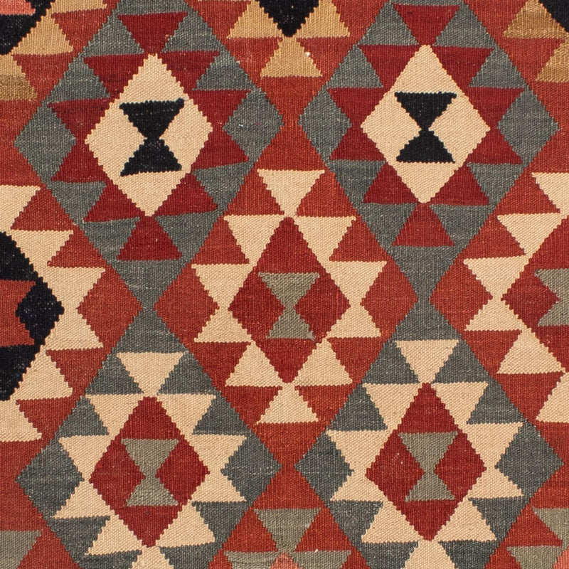 Kelim Carpet - Splash - 207 x 146 cm - flerfärgad