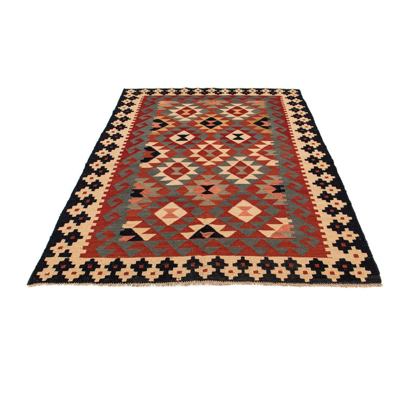 Kelim Carpet - Splash - 207 x 146 cm - flerfärgad