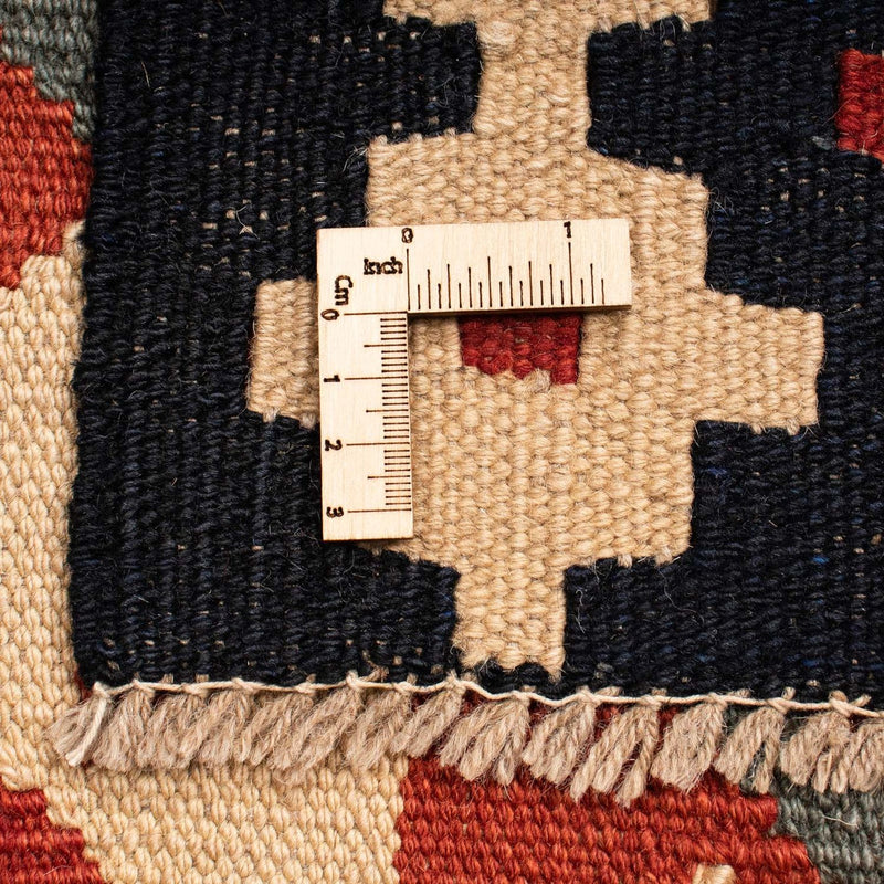 Kelim Carpet - Splash - 207 x 146 cm - flerfärgad