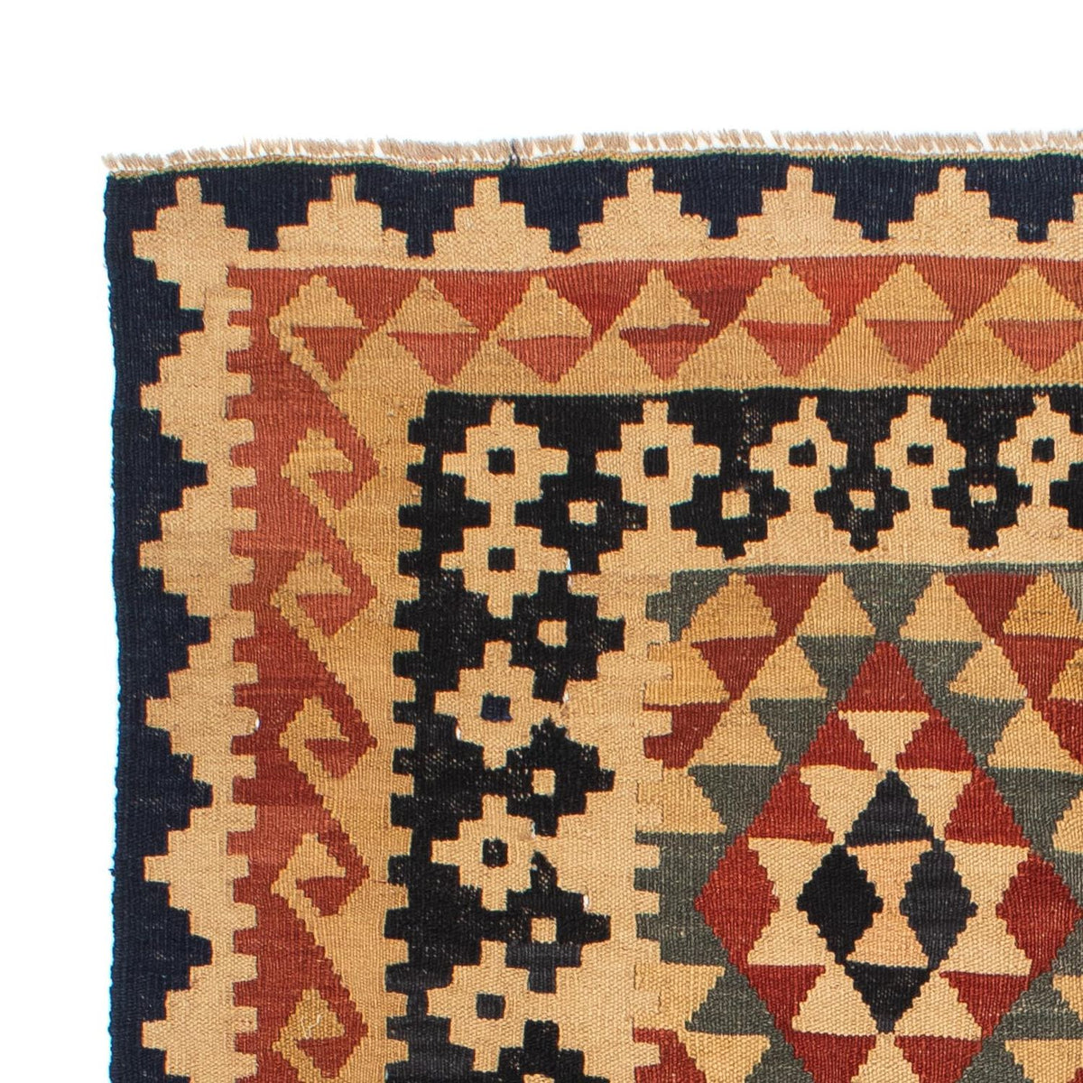 Kelim Carpet - Splash - 200 x 146 cm - flerfärgad