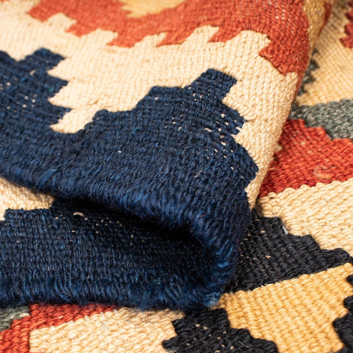 Kelim Carpet - Splash - 200 x 146 cm - flerfärgad