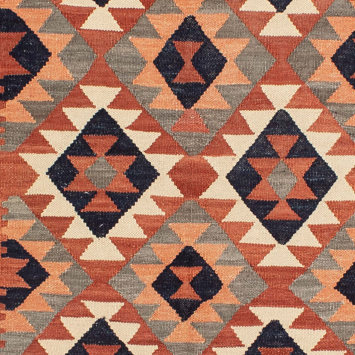 Kelim Carpet - Splash - 205 x 158 cm - flerfärgad