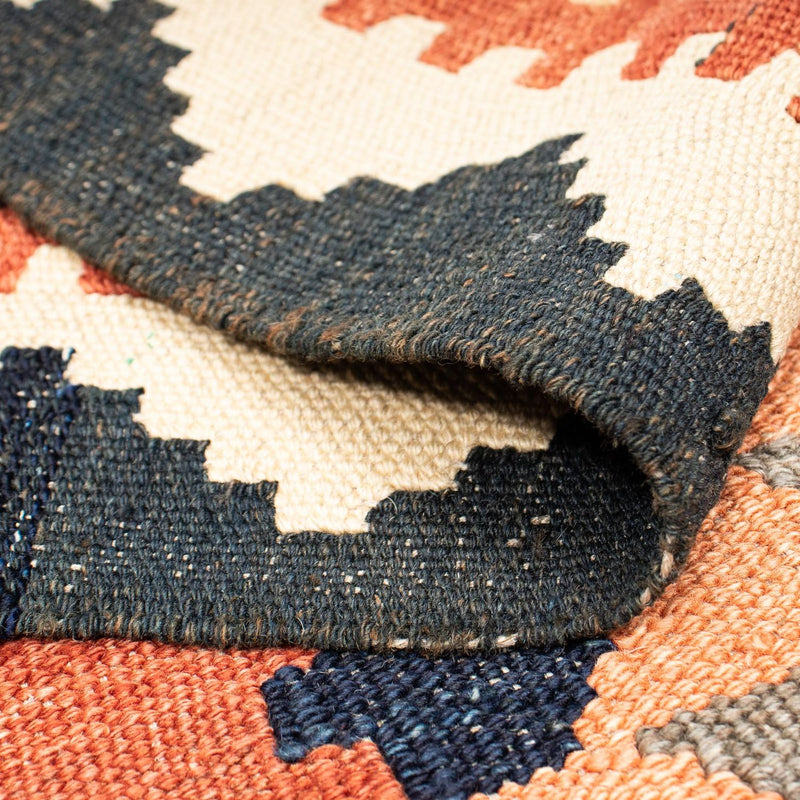 Kelim Carpet - Splash - 205 x 158 cm - flerfärgad