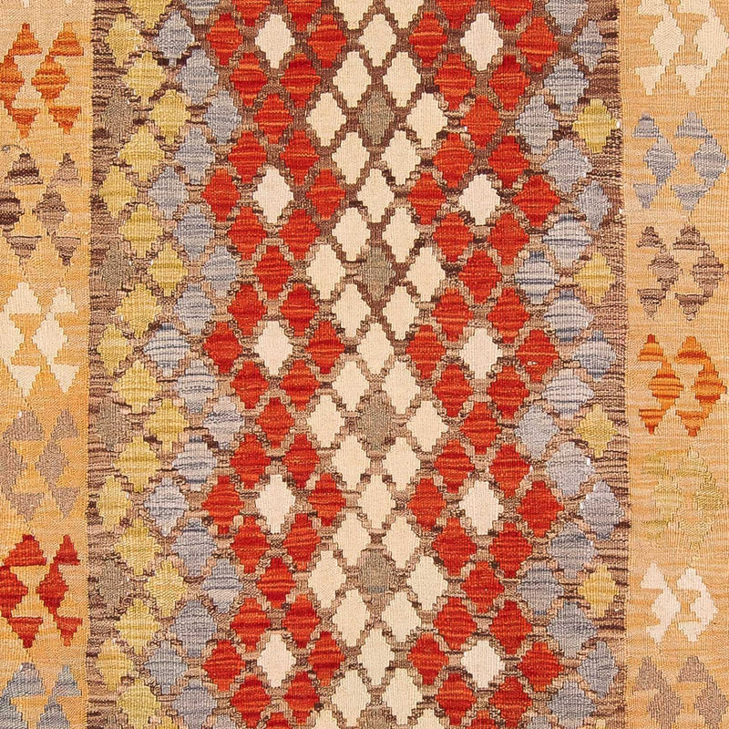 Kelim Carpet - Splash - 309 x 200 cm - flerfärgad