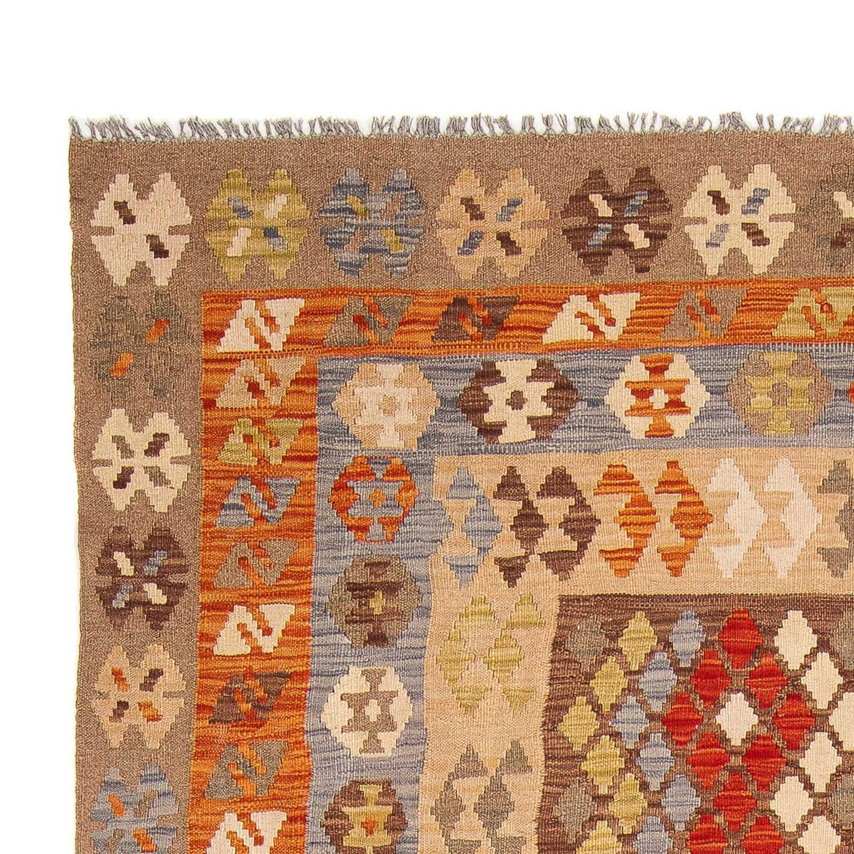 Kelim Carpet - Splash - 309 x 200 cm - flerfärgad