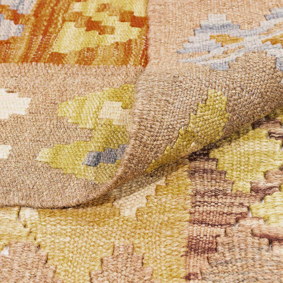 Kelim Carpet - Splash - 309 x 200 cm - flerfärgad