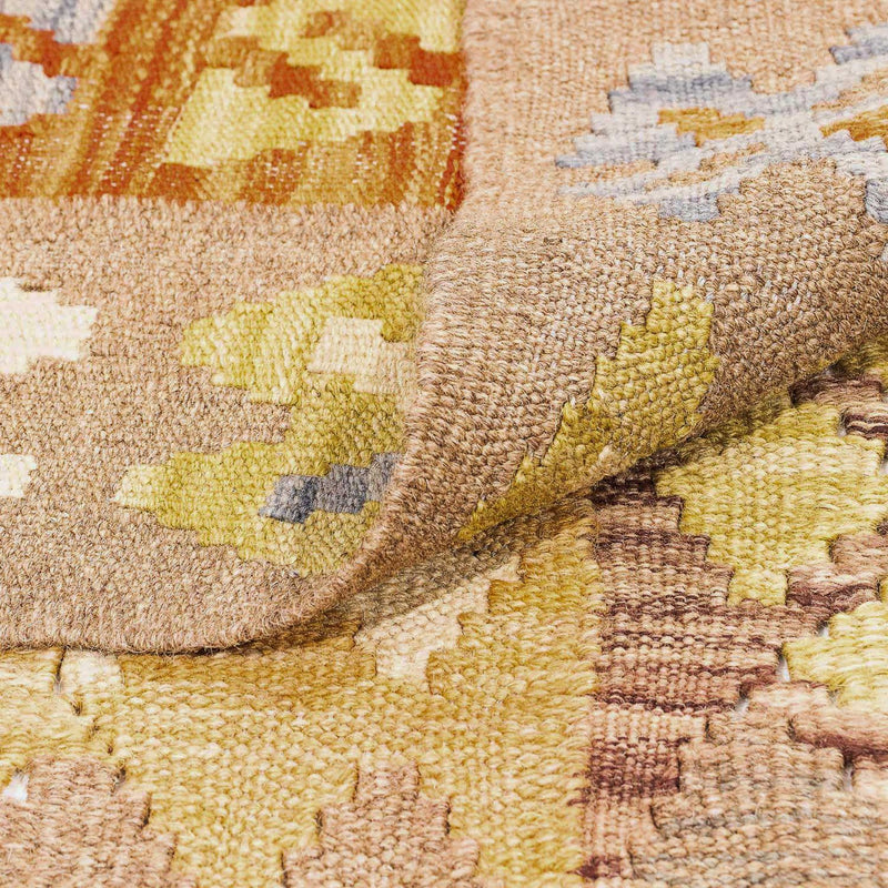 Kelim Carpet - Splash - 309 x 200 cm - flerfärgad