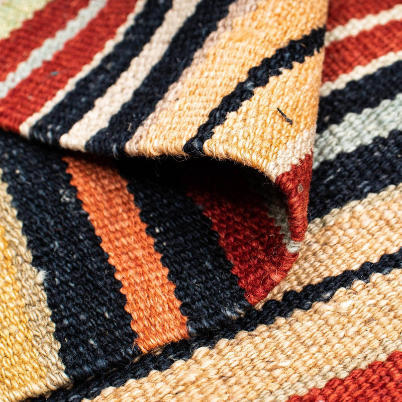 Kelim Carpet - orientalisk matta - 193 x 123 cm - flerfärgad