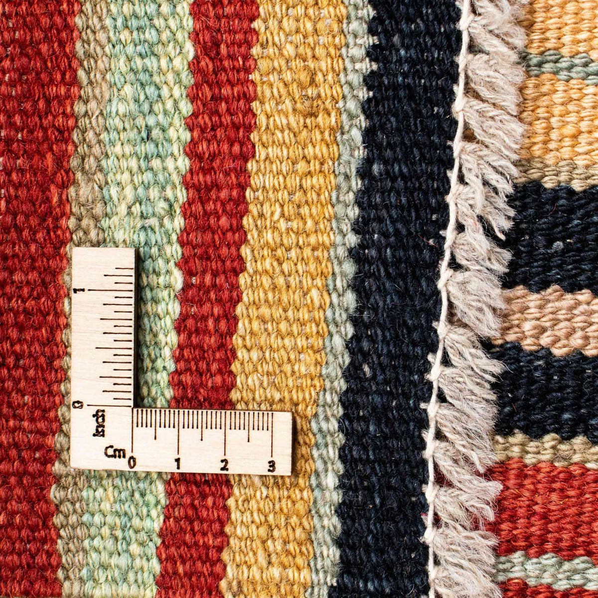 Kelim Carpet - orientalisk matta - 193 x 123 cm - flerfärgad