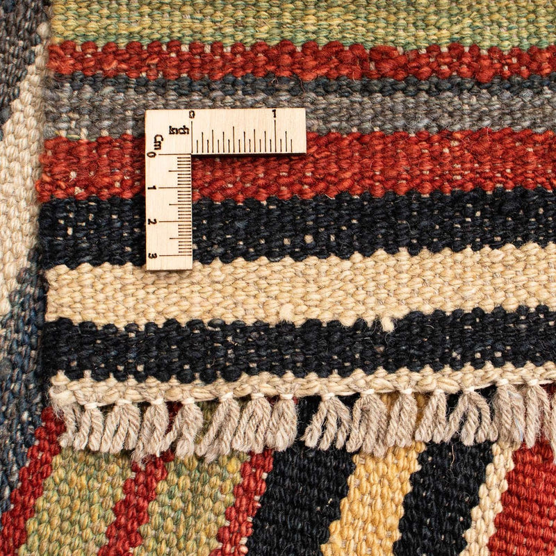 Kelim Carpet - Splash - 195 x 152 cm - flerfärgad