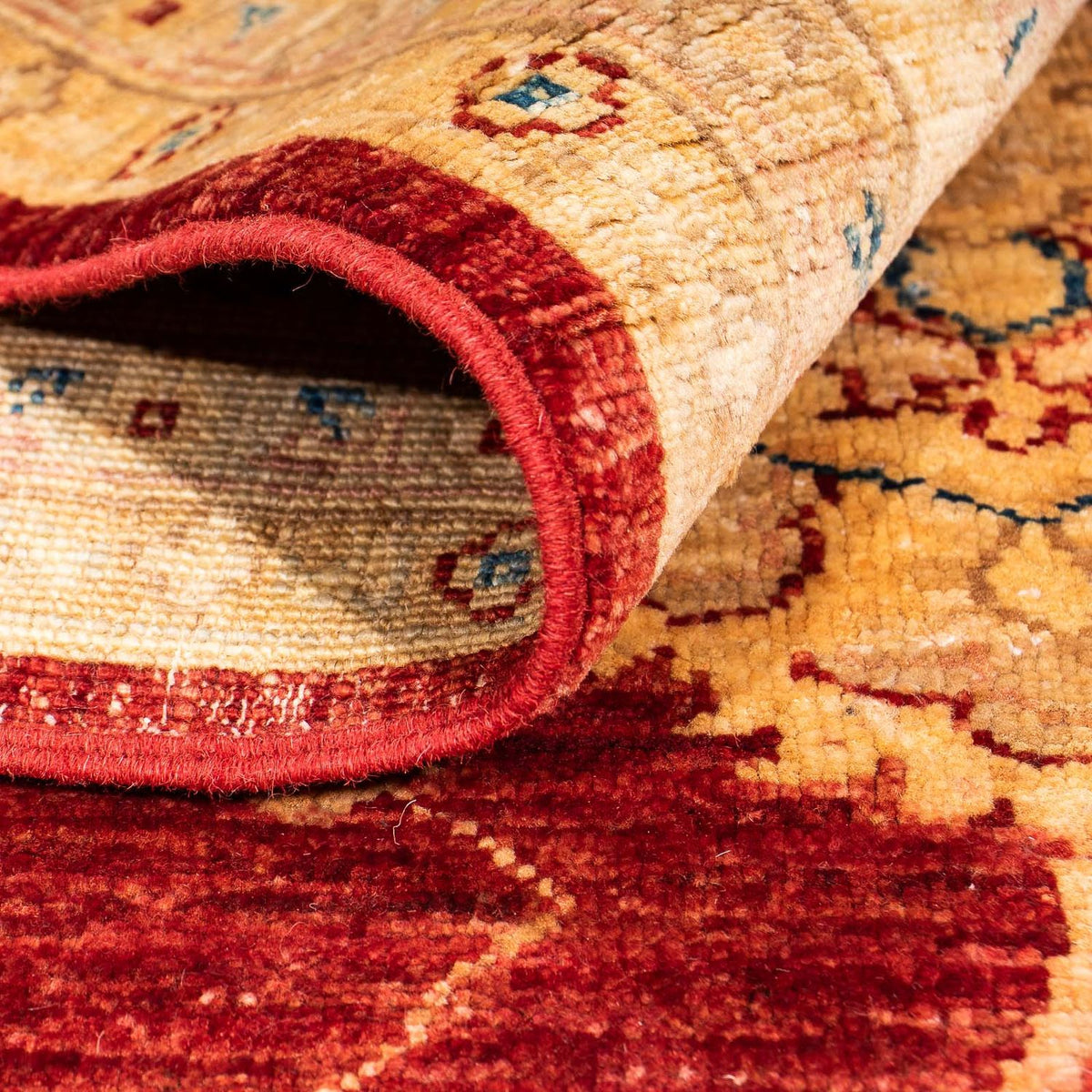 Ziegler Carpet - 222 x 174 cm - mörkröd