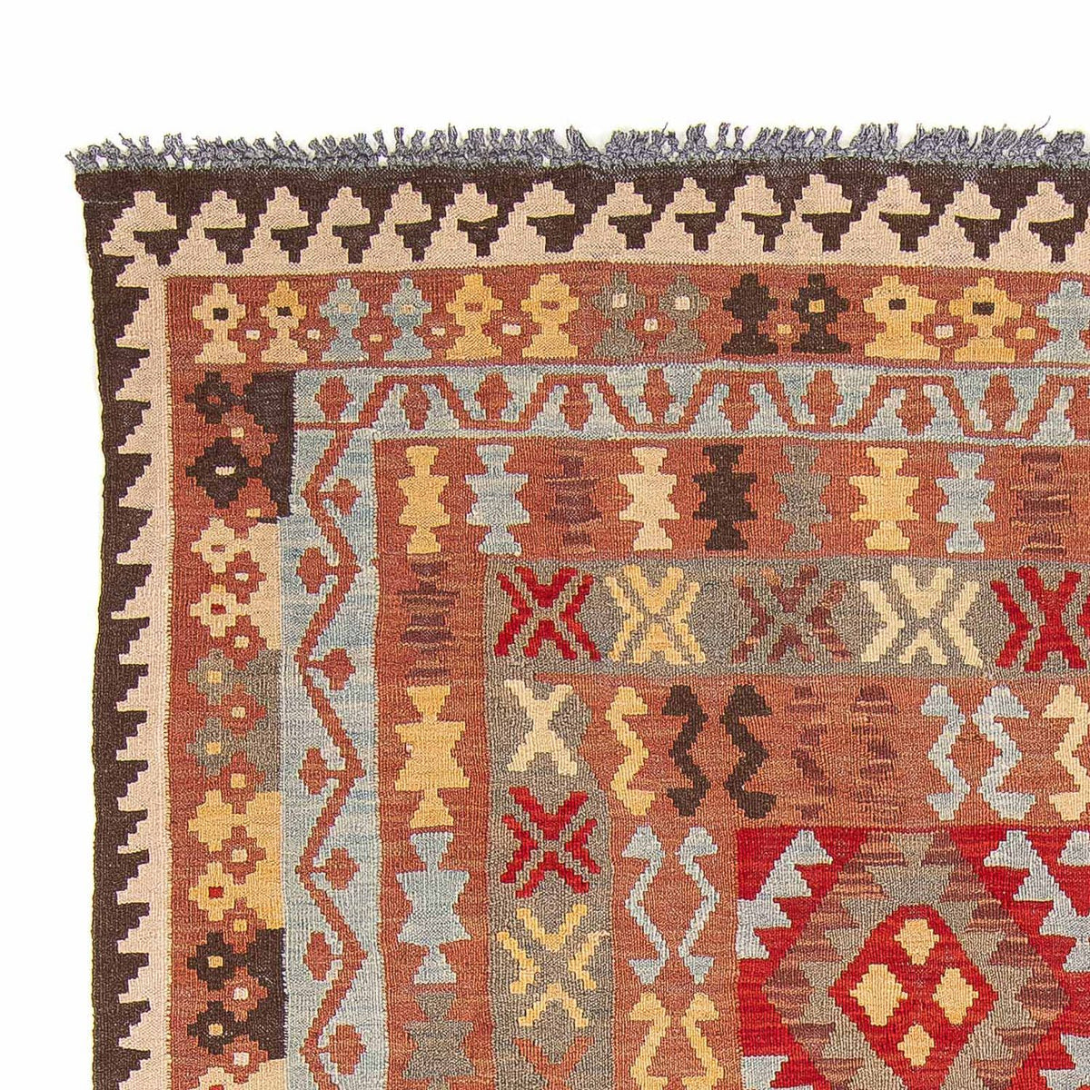 Kelim Carpet - Splash - 292 x 193 cm - flerfärgad