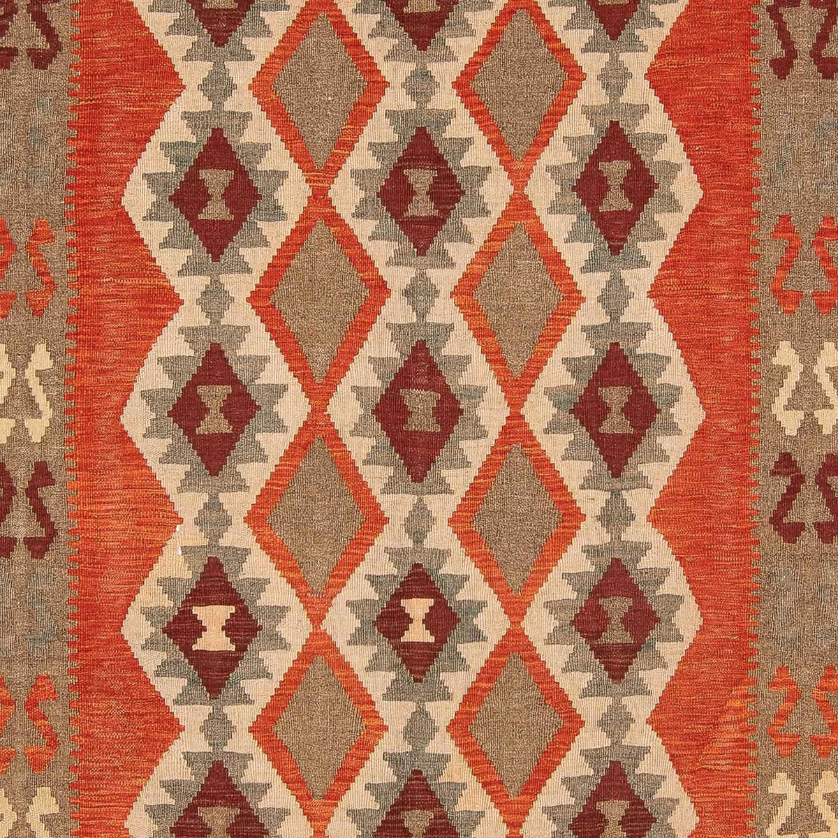 Kelim Carpet - Splash - 300 x 204 cm - flerfärgad