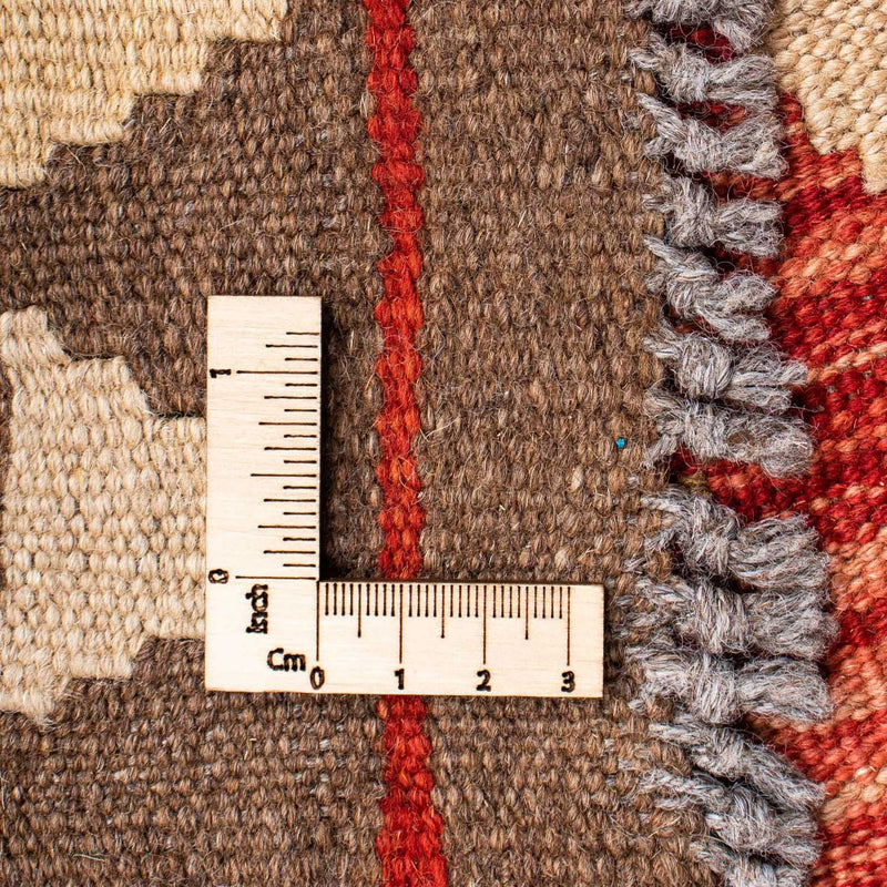 Runner Kelim Carpet - orientalisk matta - 195 x 98 cm - röd