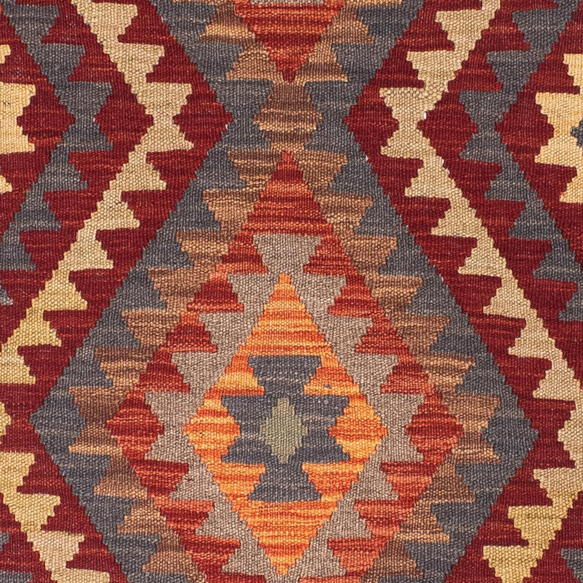 Runner Kelim Carpet - orientalisk matta - 191 x 80 cm - grått