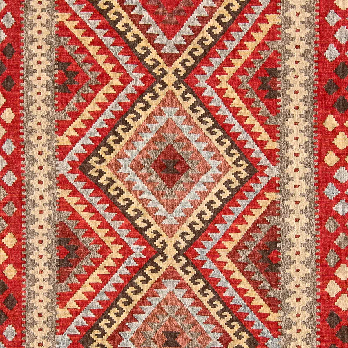 Kelim Carpet - Splash - 304 x 199 cm - flerfärgad