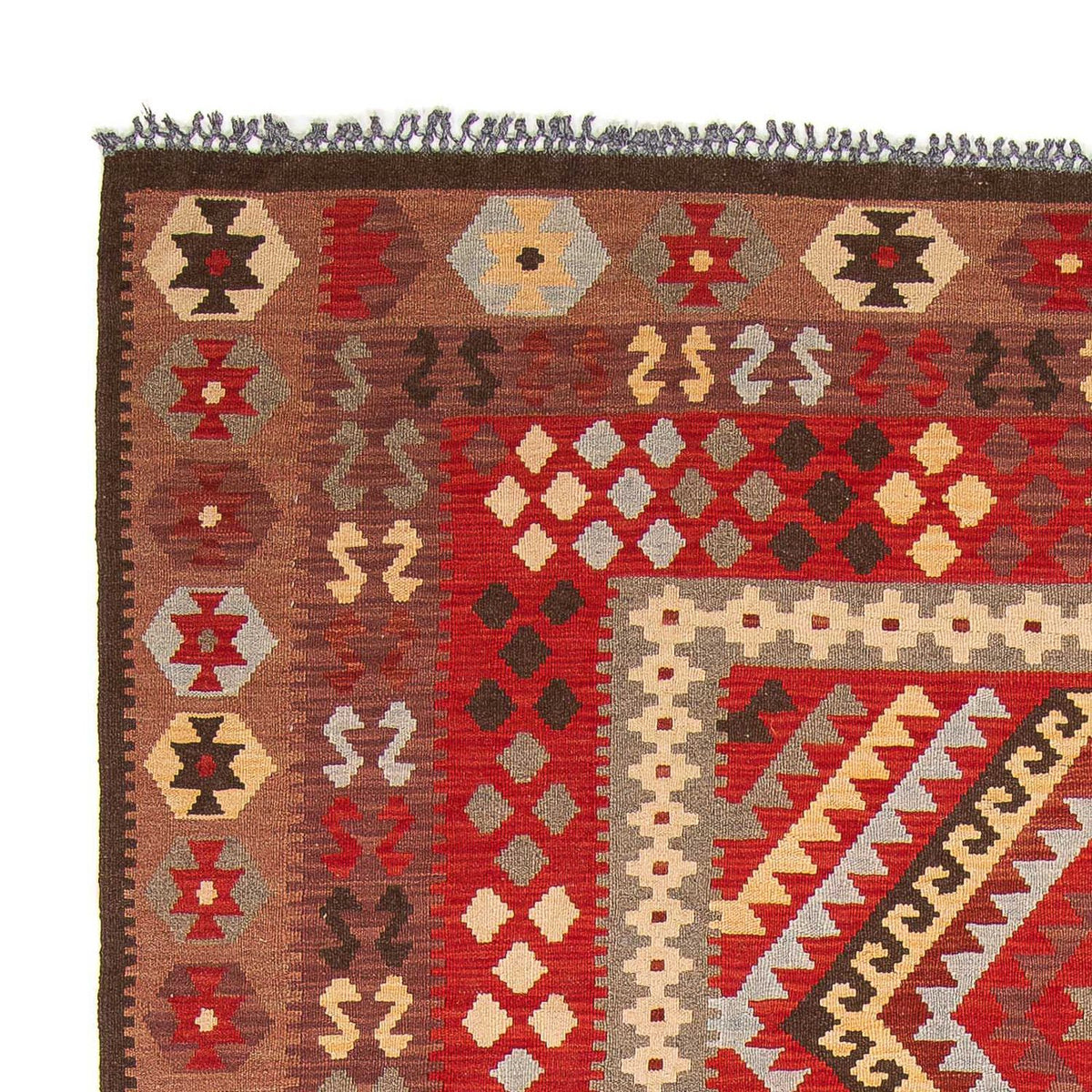 Kelim Carpet - Splash - 304 x 199 cm - flerfärgad