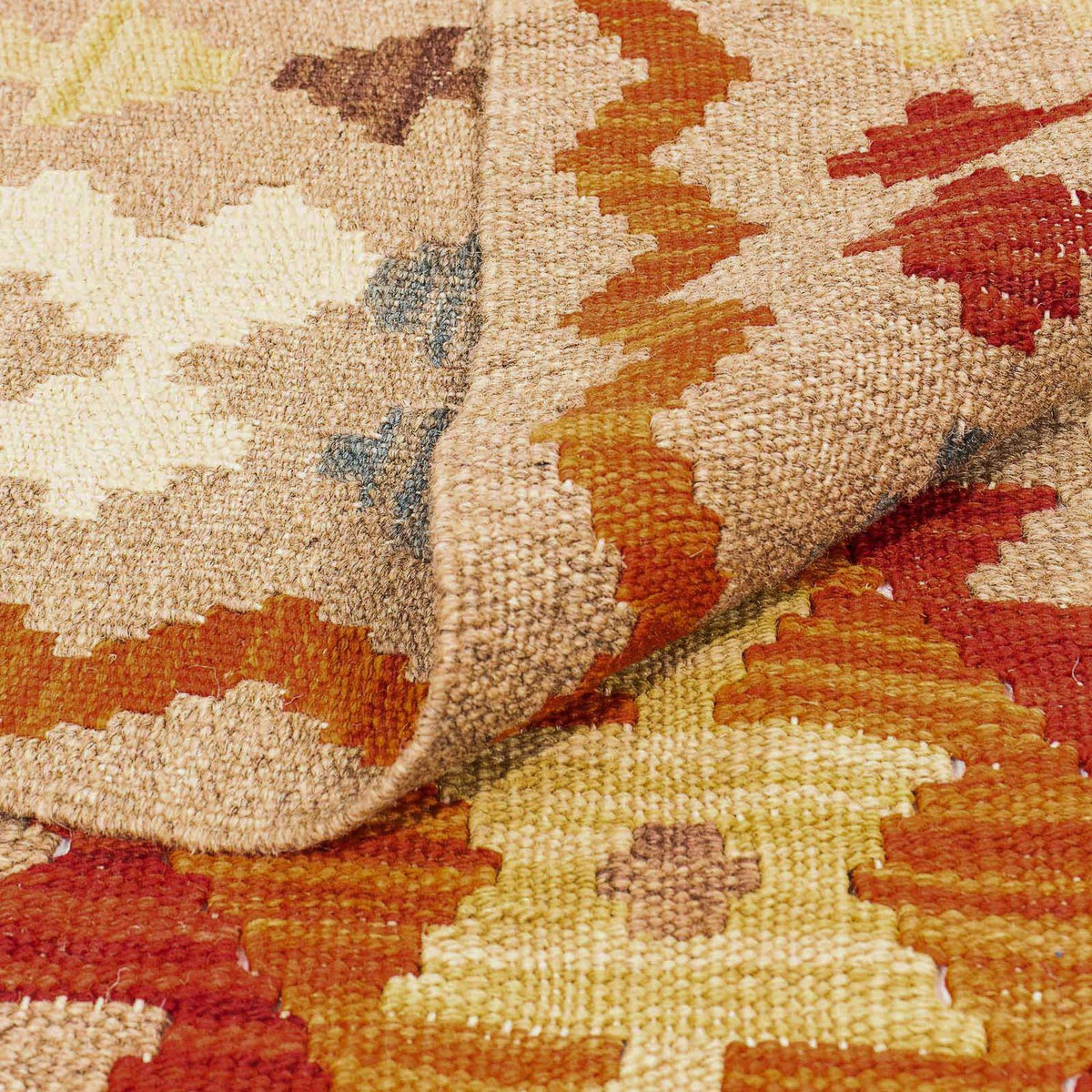 Kelim Carpet - Splash - 292 x 205 cm - flerfärgad