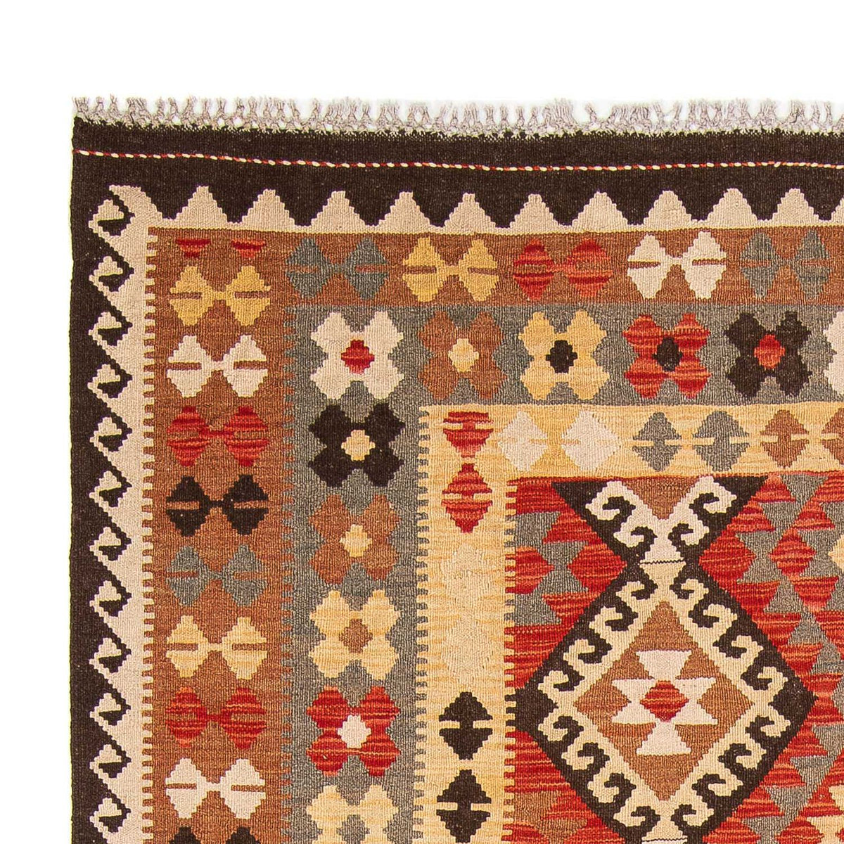 Kelim Carpet - Splash - 293 x 200 cm - flerfärgad