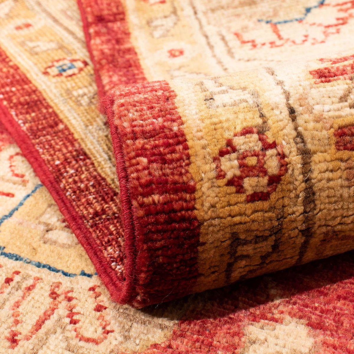 Runner Ziegler Carpet - 297 x 77 cm - mörkröd