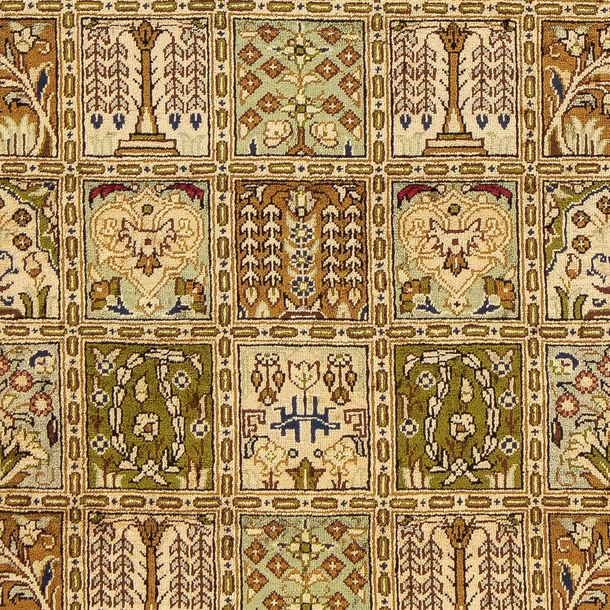 Persisk matta - Ghom - 77 x 56 cm - flerfärgad