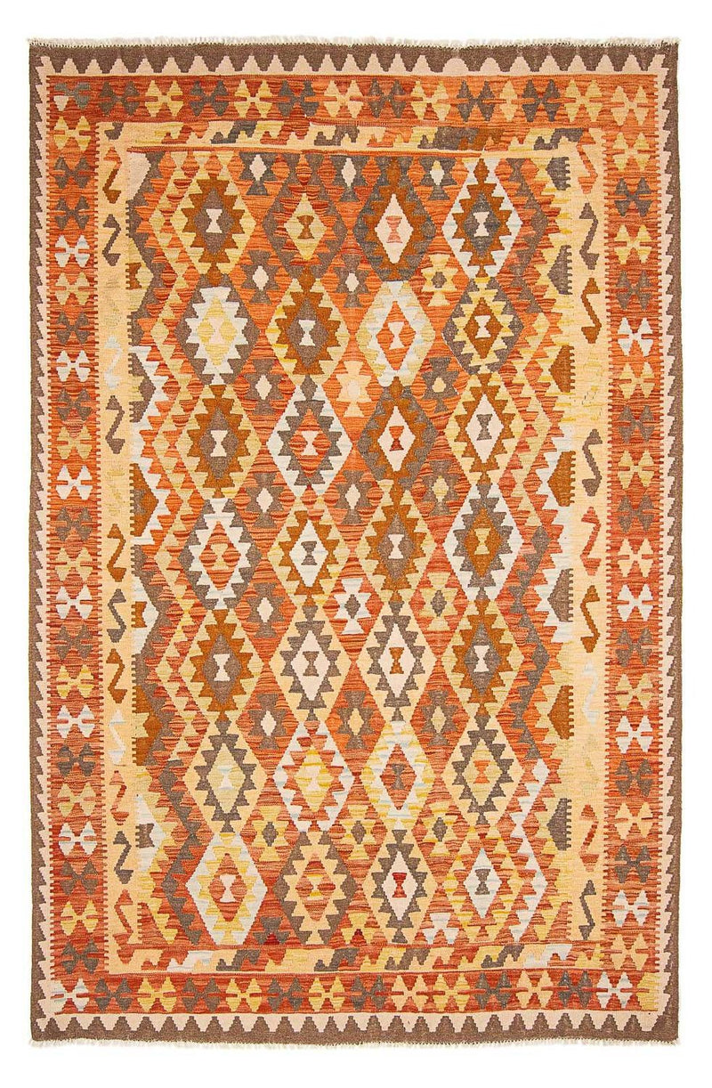Kelim Carpet - Splash - 292 x 200 cm - flerfärgad