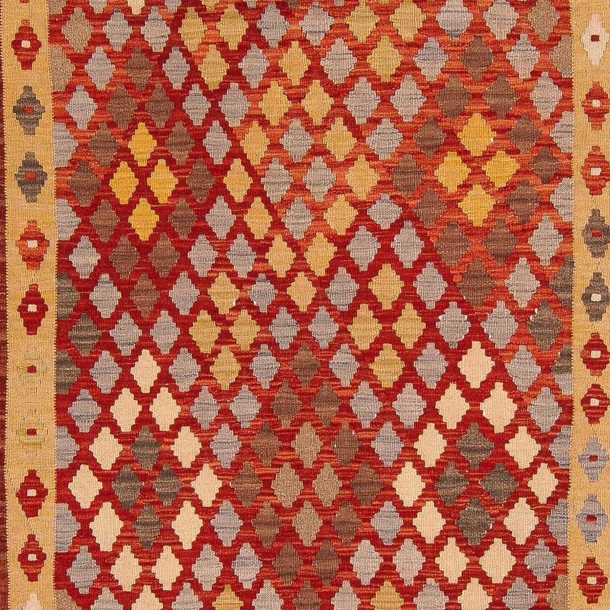 Kelim Carpet - Splash - 304 x 204 cm - flerfärgad