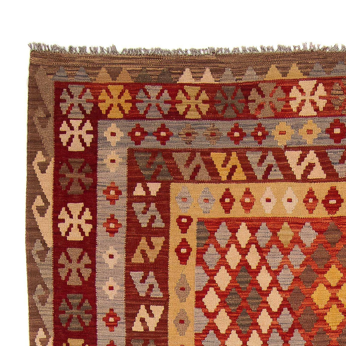 Kelim Carpet - Splash - 304 x 204 cm - flerfärgad