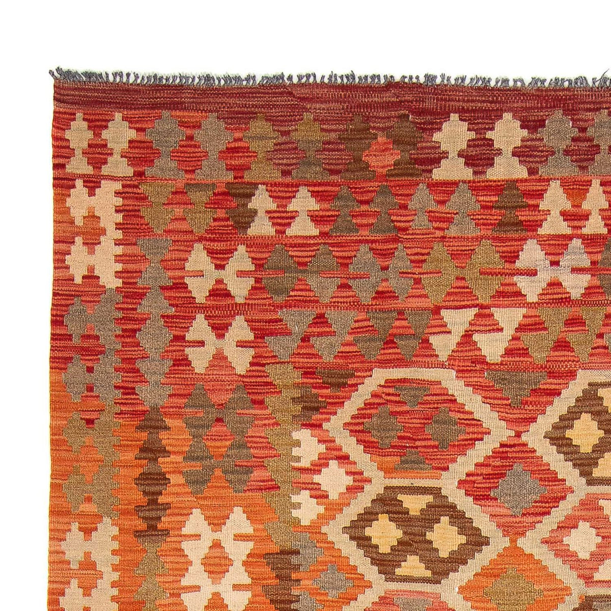 Kelim Carpet - Splash - 300 x 205 cm - flerfärgad