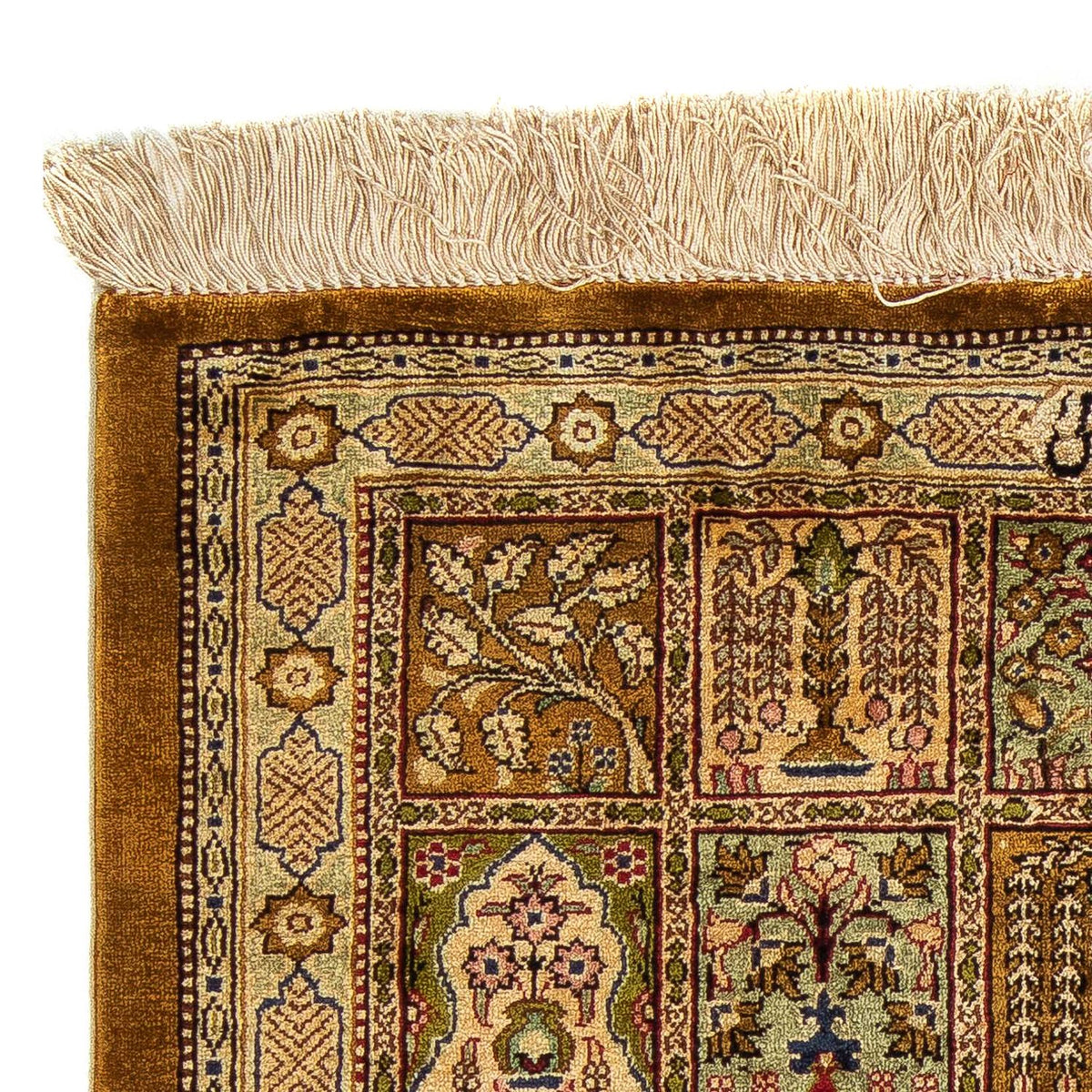 Persisk matta - Ghom - 75 x 58 cm - flerfärgad