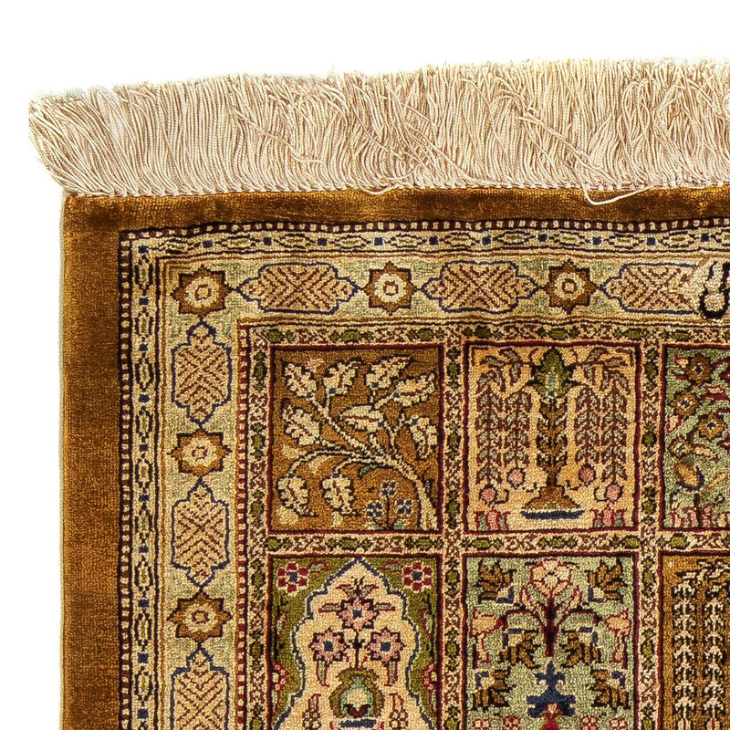 Persisk matta - Ghom - 75 x 58 cm - flerfärgad