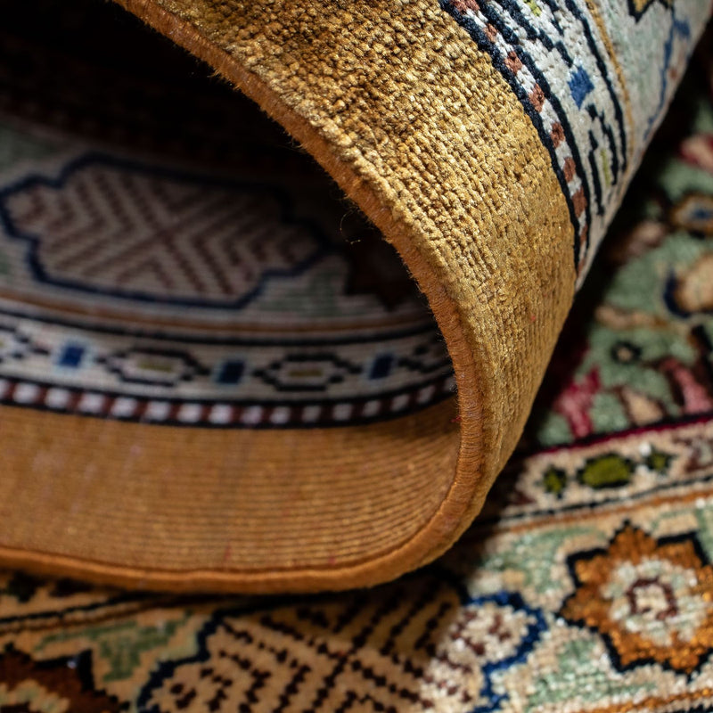 Persisk matta - Ghom - 75 x 58 cm - flerfärgad