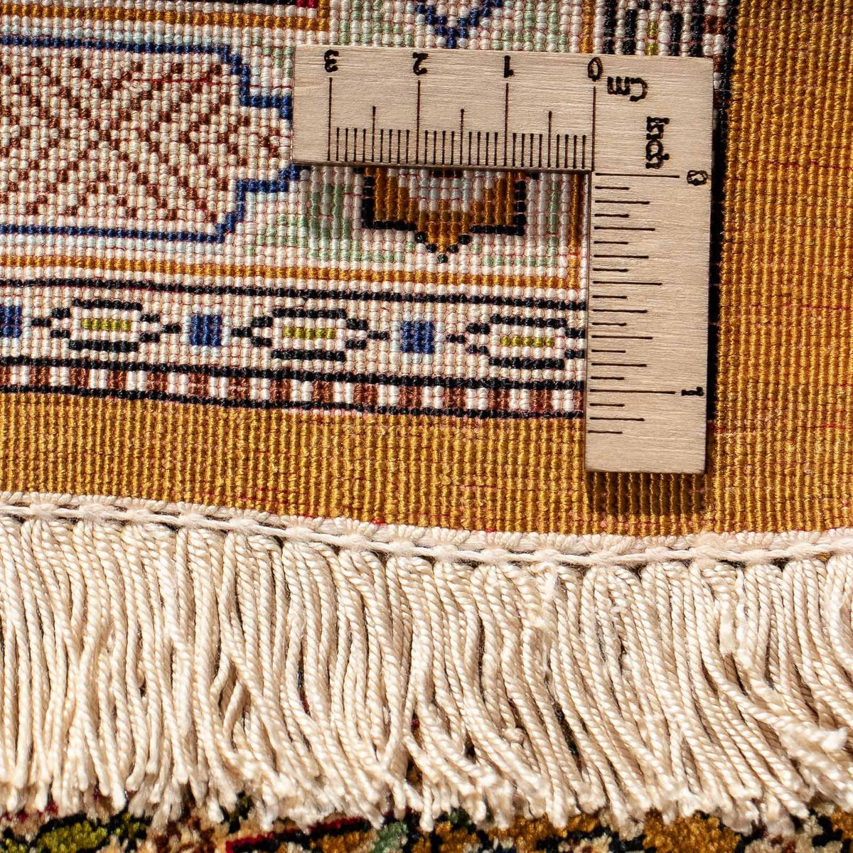 Persisk matta - Ghom - 75 x 58 cm - flerfärgad