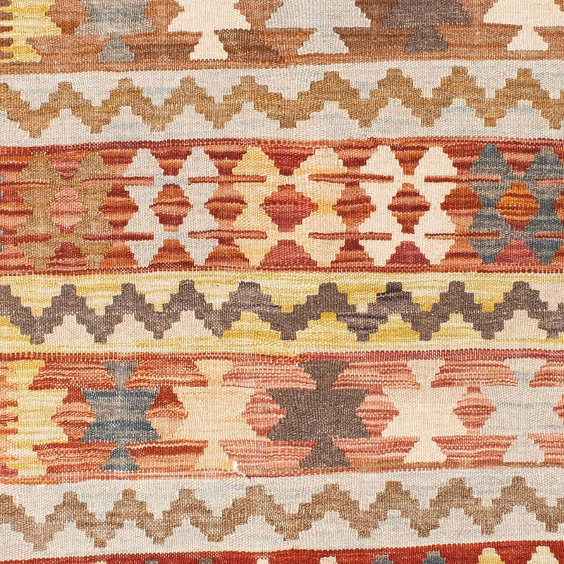 Runner Kelim Carpet - orientalisk matta - 200 x 92 cm - ljusbrun