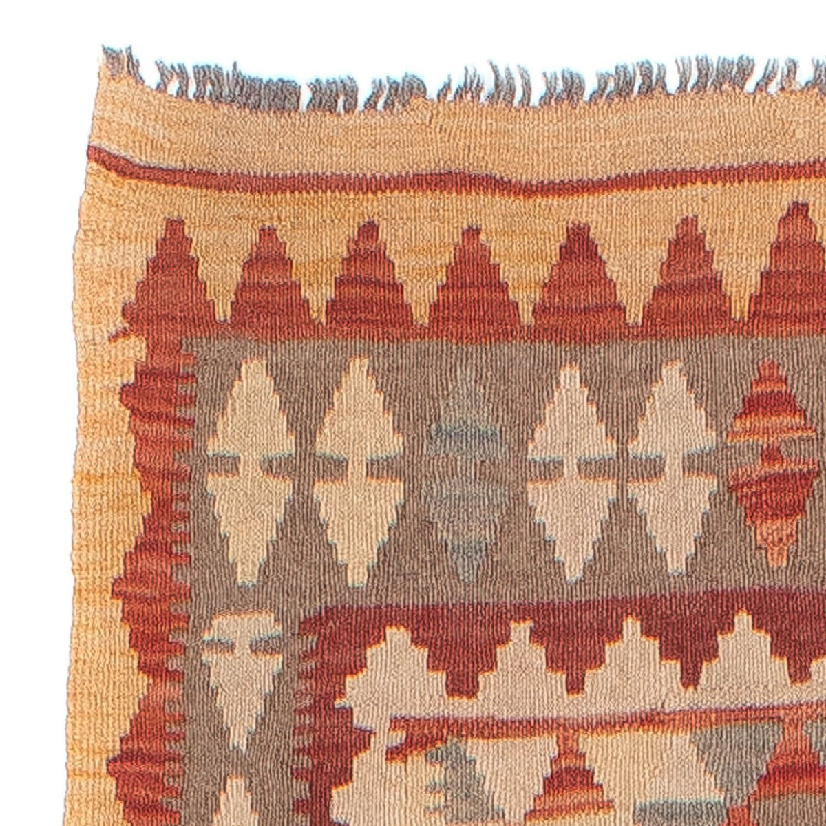 Runner Kelim Carpet - Splash - 312 x 80 cm - flerfärgad