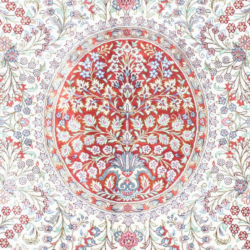 Persisk matta - Ghom - 159 x 102 cm - röd