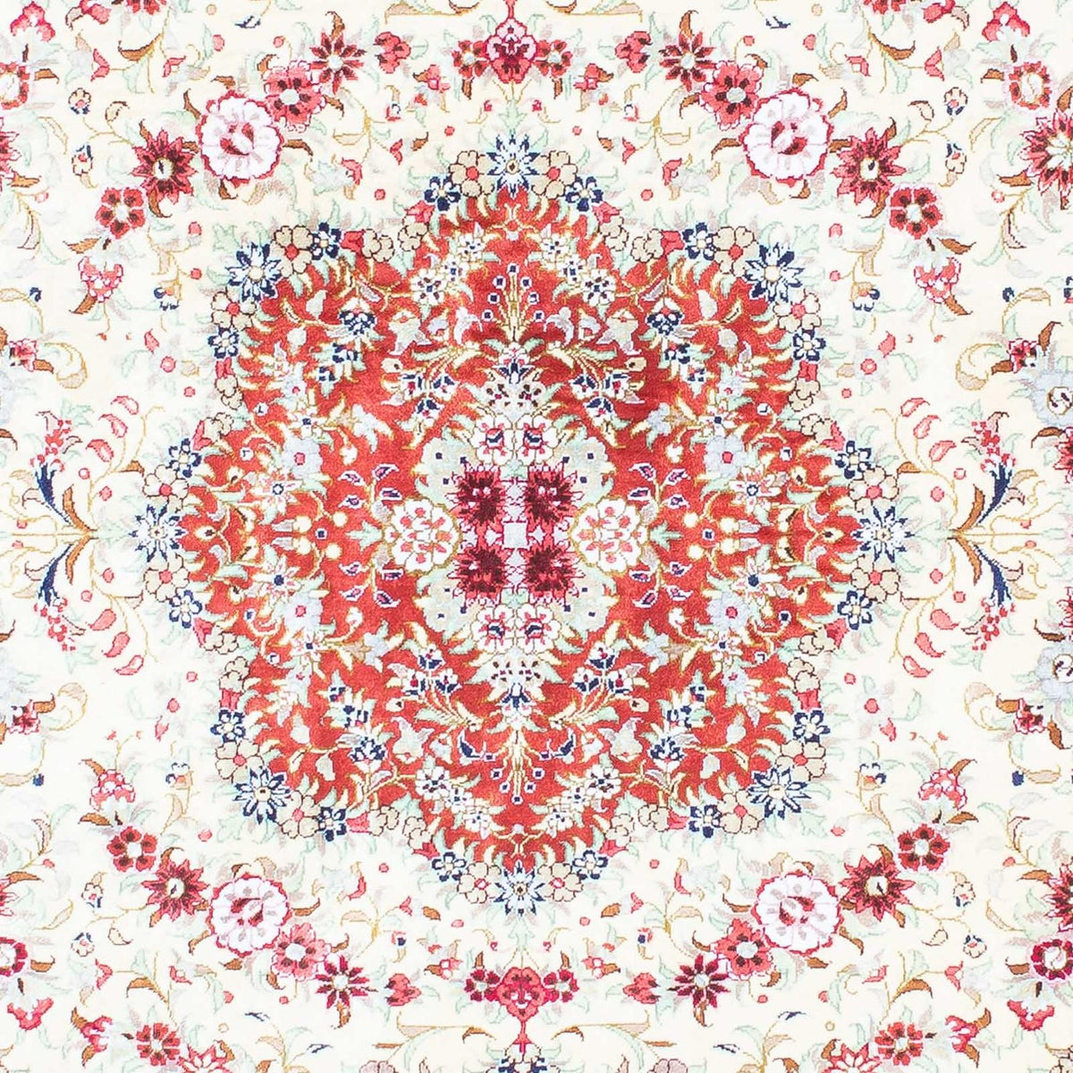 Persisk matta - Ghom - 155 x 102 cm - beige