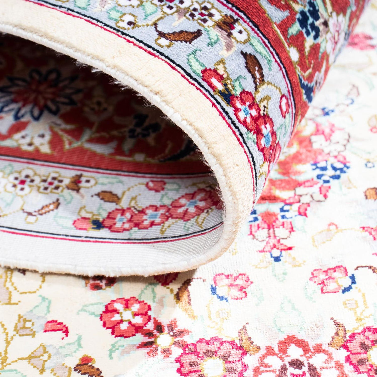 Persisk matta - Ghom - 155 x 102 cm - beige