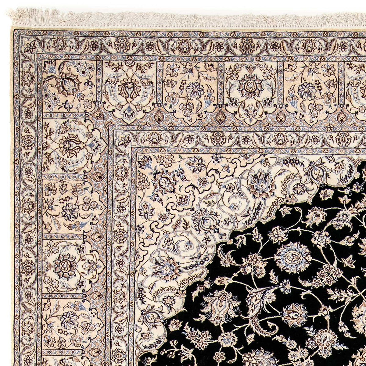 Persisk matta - Nain - Premium - 304 x 215 cm - mörkblå