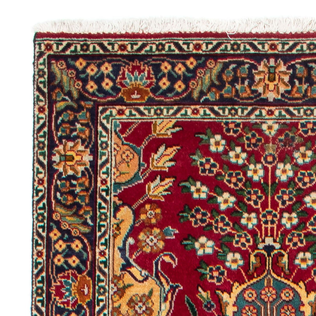 Runner Persisk matta - Tabriz - 400 x 105 cm - röd