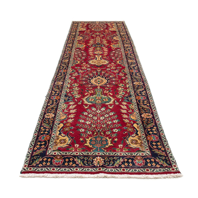 Runner Persisk matta - Tabriz - 400 x 105 cm - röd