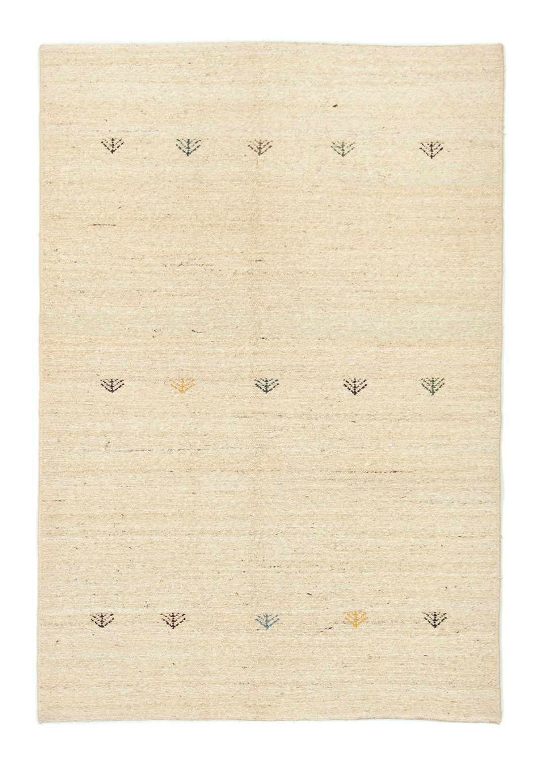 Gabbeh-matta - persisk - 170 x 116 cm - beige