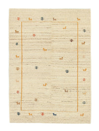 Gabbeh-matta - persisk - 143 x 97 cm - beige