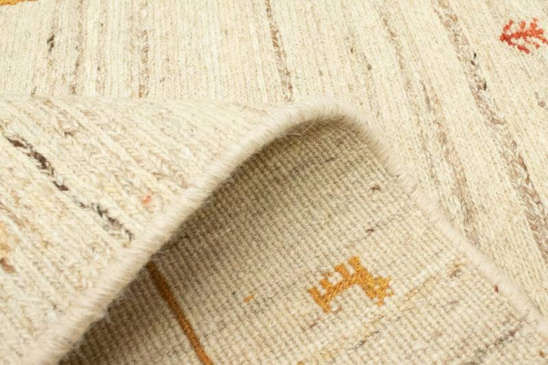 Gabbeh-matta - persisk - 143 x 97 cm - beige